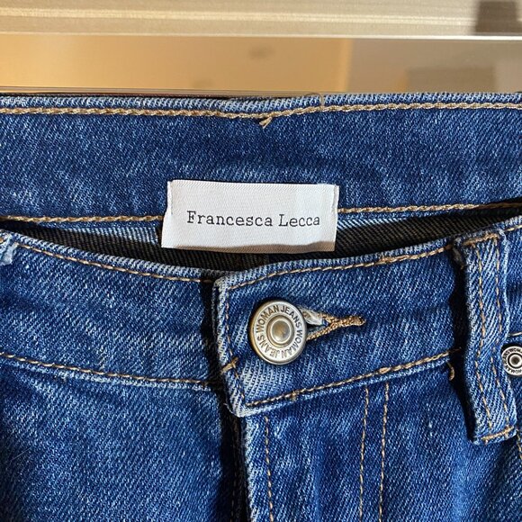 Francesca Lecca wide-leg blue jeans - Picture 2 of 5